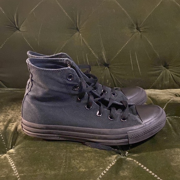 High top black converse - Picture 4 of 7